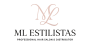 Logotipo de ML Estilistas, tienda online de productos de peluquería y estética profesional.